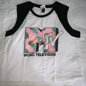 MTV sleeveless top